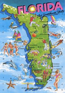 Florida fun map