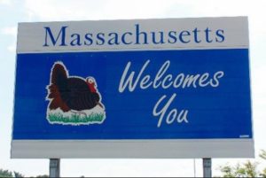 Massachusetts sign