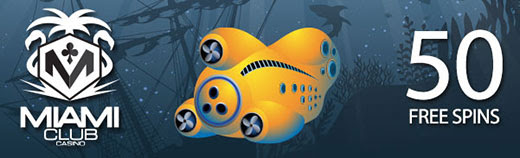 50 Free Spins on 20,000 Leagues Slot