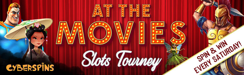 Spellbinding 'At the Movies' Slots Tourney at CyberSpins Casino